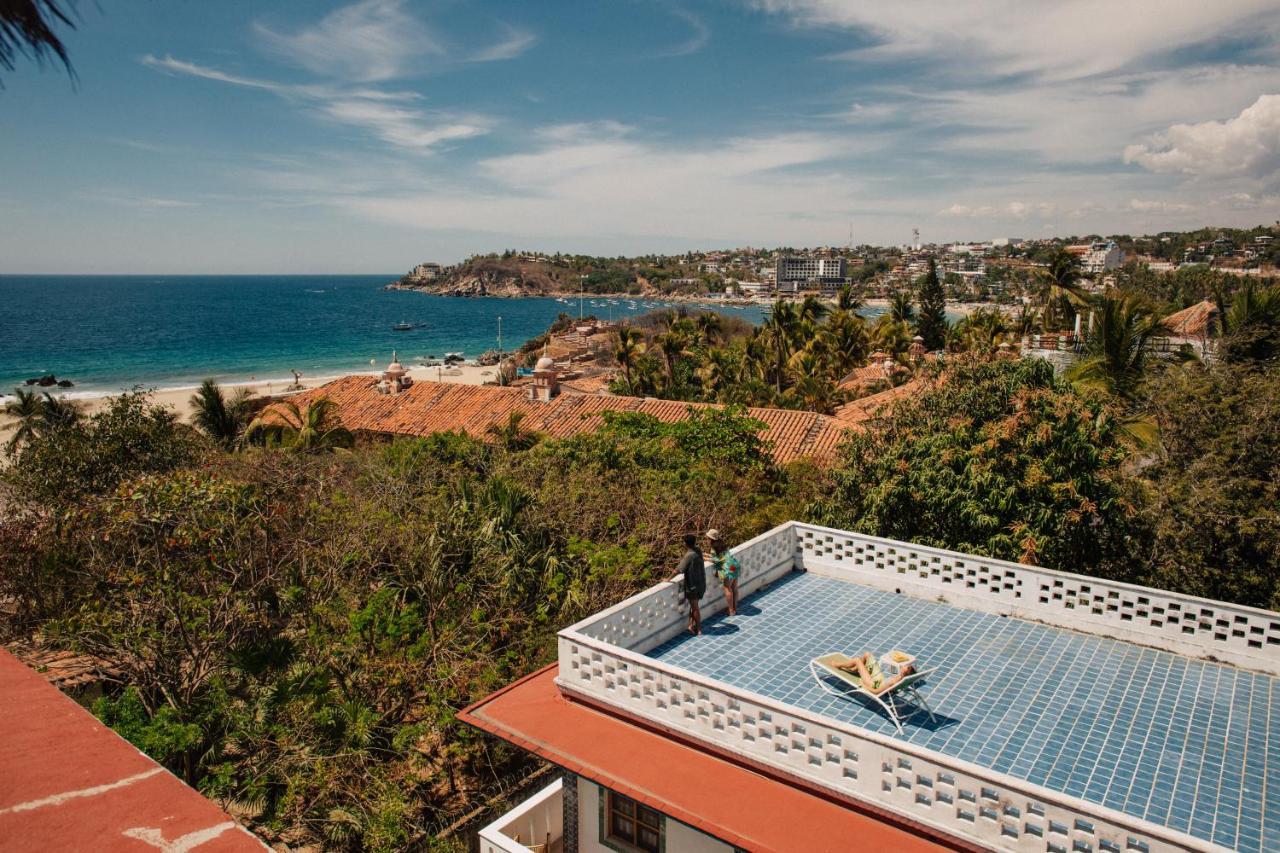 Brisas de Zicatela Tabachin Del Puerto旅舍 外观 照片